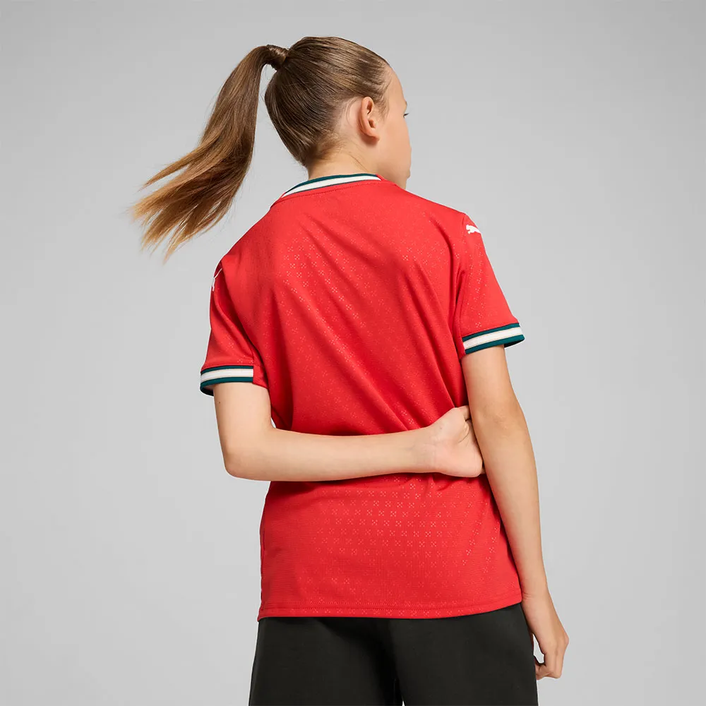 Puma FPF Portugal Replica Heim Junior-Kurzarm-T-Shirt