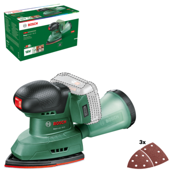 Bosch 18V multischuurmachine EasySander (zonder accu)