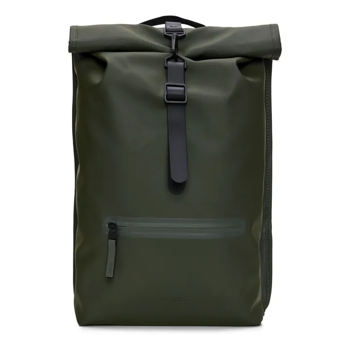 Rains Sac à Dos Rolltop Rucksack | Vert kaki