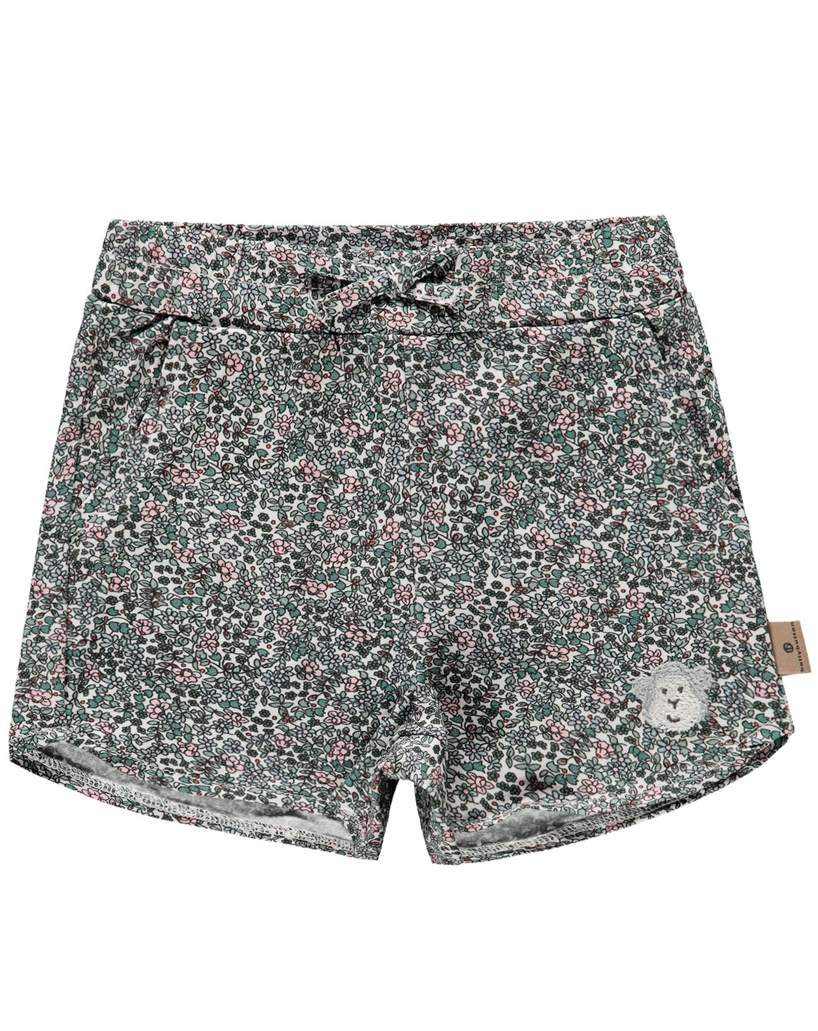 Shorts JUNGLE gemustert in green