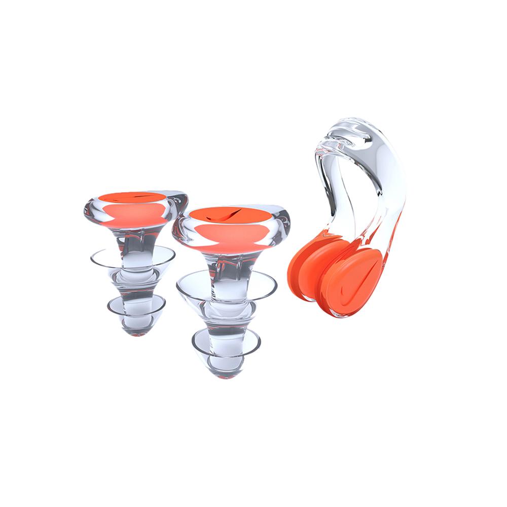 Nike Set Pince nez et bouchons d'oreilles Orange Homme Nike NESSA