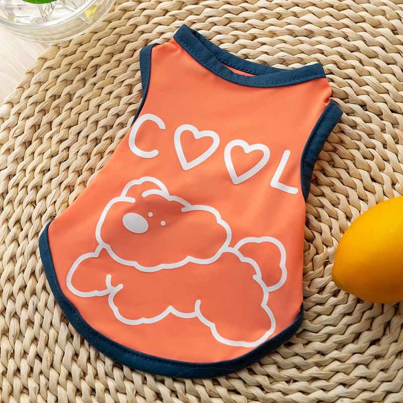 Cissilli - Print Piping Pet Top