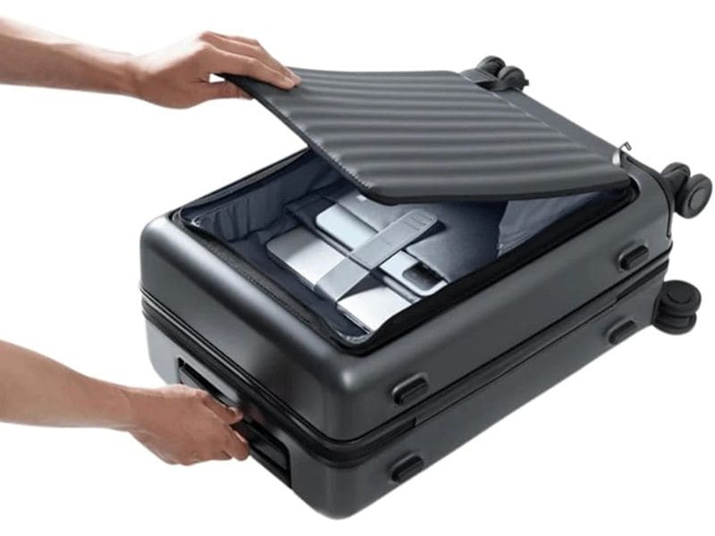 Xiaomi Handgepäckkoffer 38 l, Schwarz Handgepäckkoffer mit Frontfach