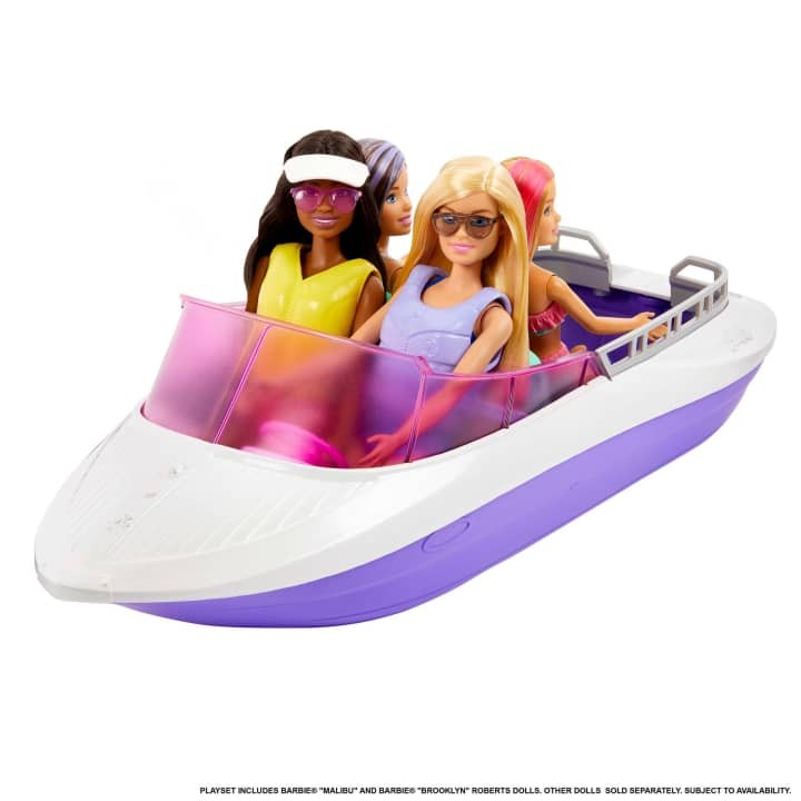 Barbie - Båd m/ Dukke