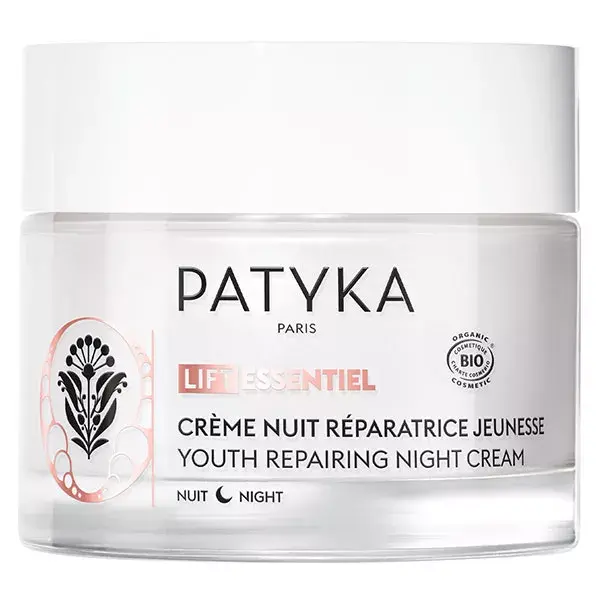 Patyka Lift Essentiel Crème Nuit Réparatrice Jeunesse Bio 50ml