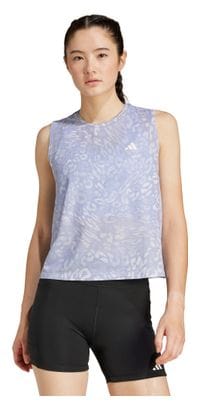 Débardeur adidas Own the Run Climacool 3 bandes Violet/Vert Femme
