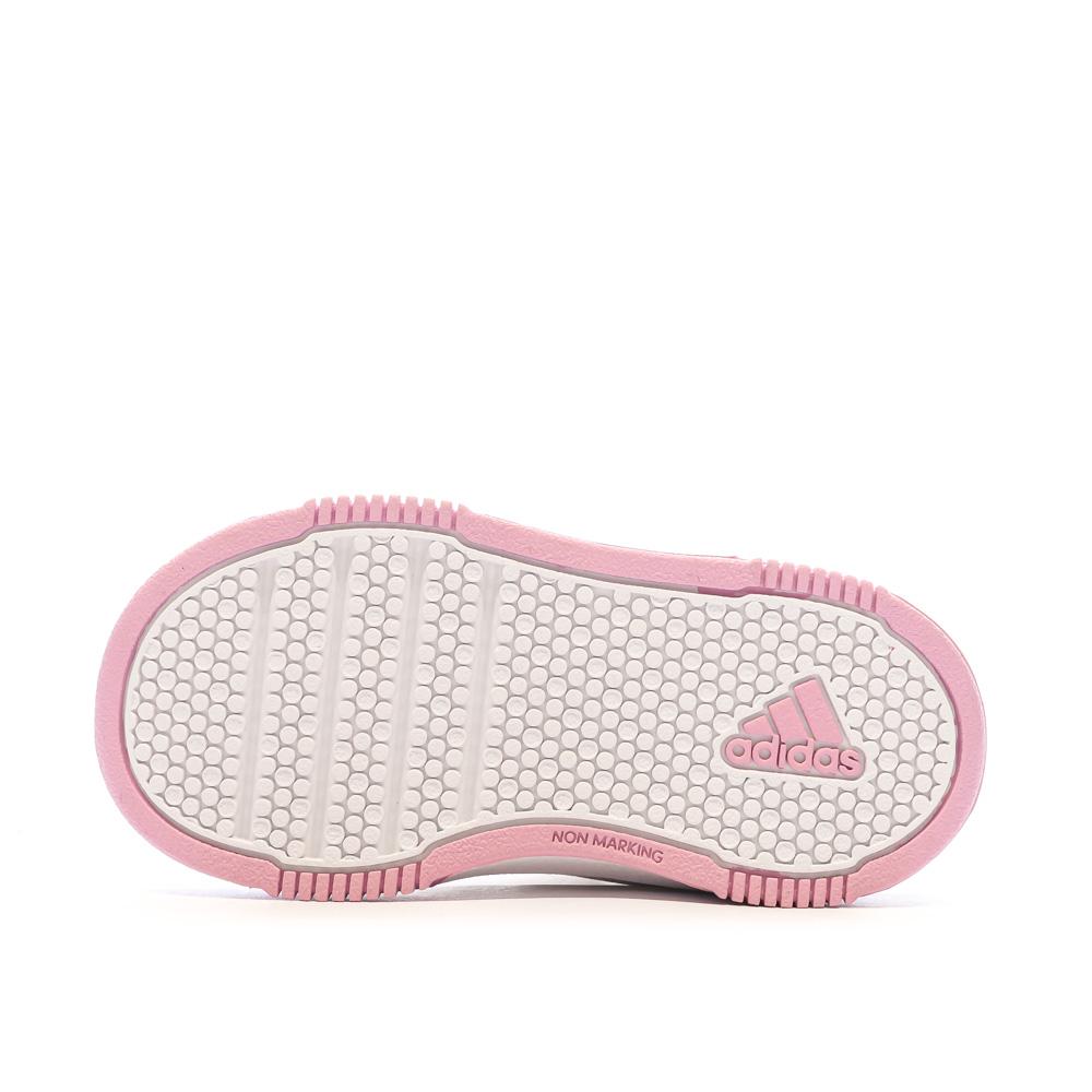 Adidas Baskets Blanches/Vertes/Roses Fille Adidas Tensaur
