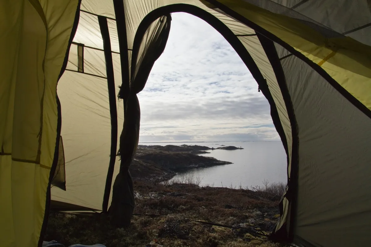 Helsport Varanger Dome 4-6 Outer Tent Incl. Pole Green