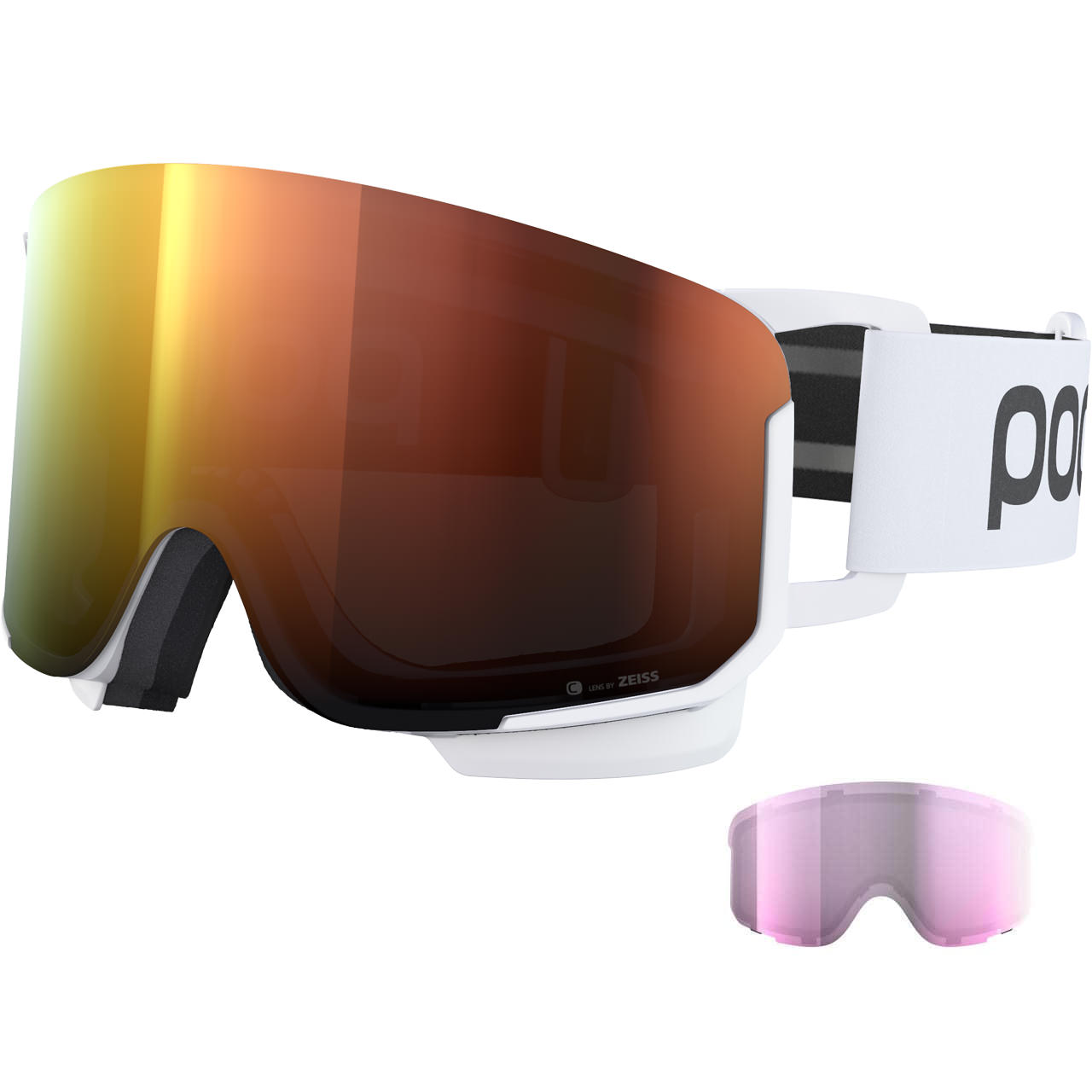 POC Nexal hydrogen white/partly sunny orange   Ersatzscheibe | POC Skibrillen | POC | P | MARKEN | XSPO