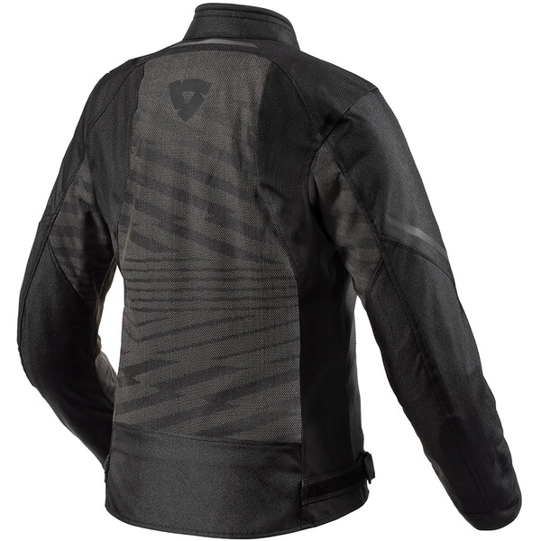 Rev'it - Blouson femme Torque 2 H2O Ladies Noir / Anthracite