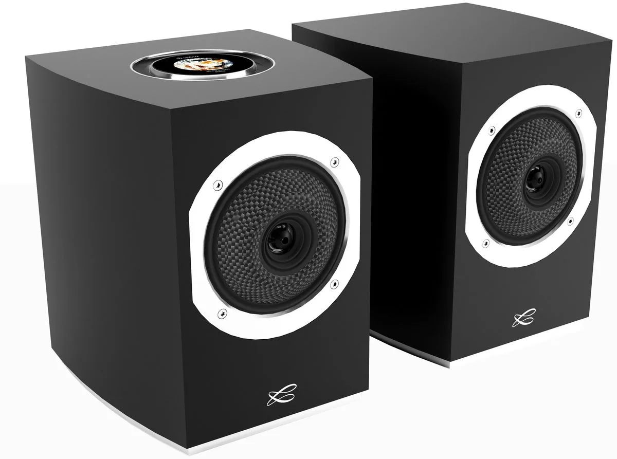 Cabasse Rialto Noir Satin Enceintes sans fil hi-fi