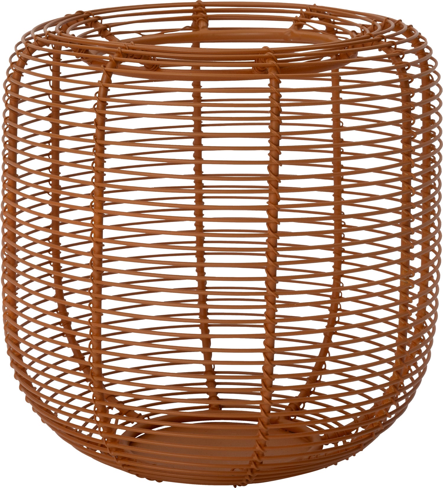 Intratuin windlicht Riv oranje D 16,5 x 17 cm