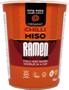 King Soba Chili Miso Ramen Cup, 85 g