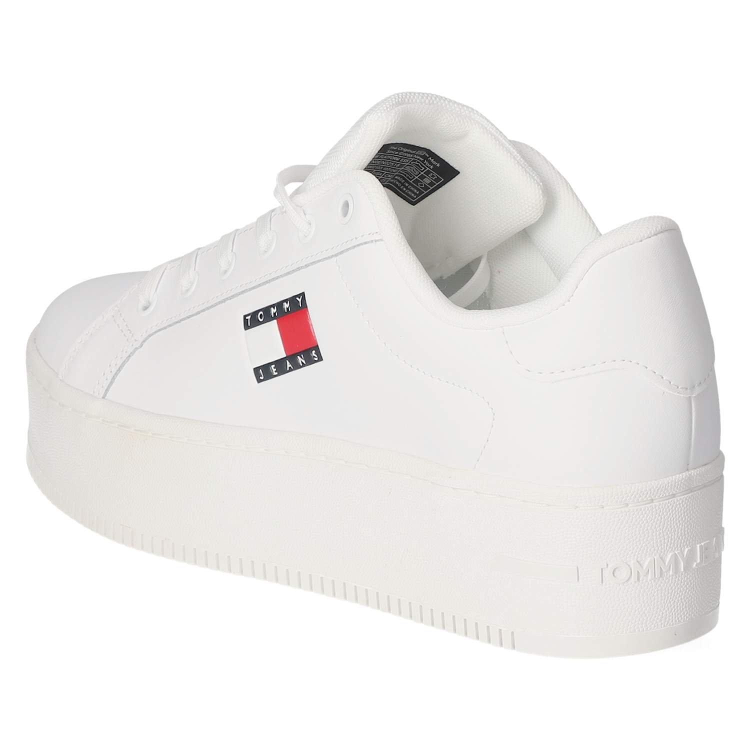 Tommy Hilfiger Low Sneaker FLATFORM  - white
