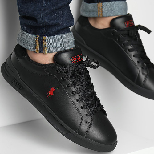 Baskets Heritage Court II Noir Rouge