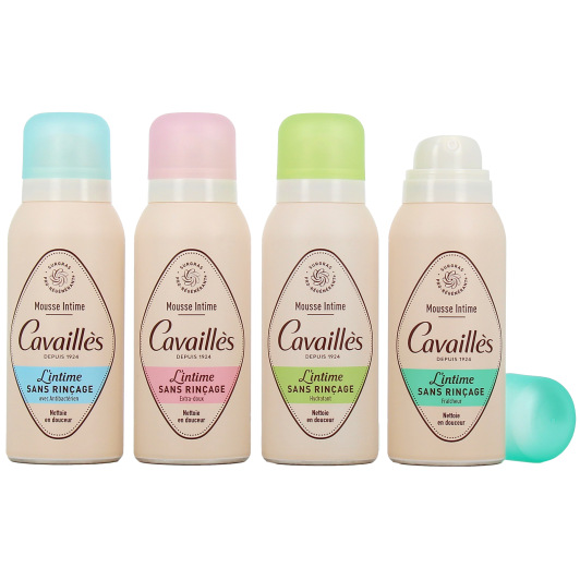 Cavaillès - Mousse intime sans rinçage