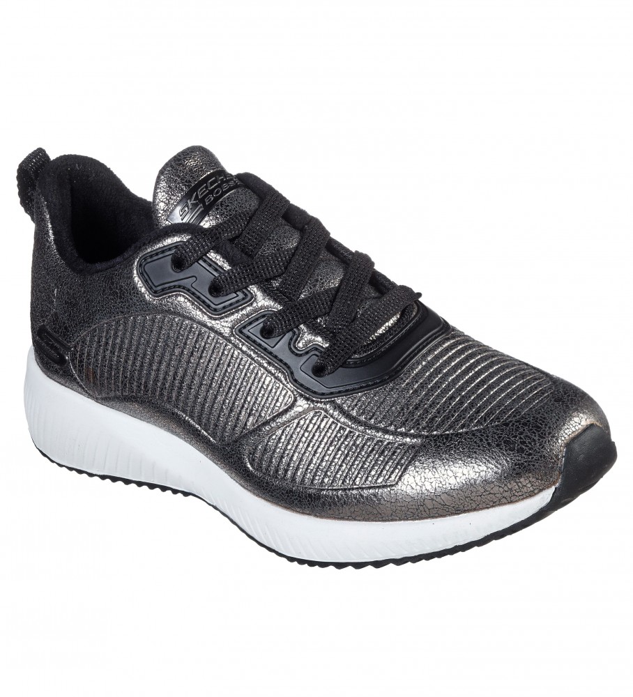 Tênis Skechers Pew Prateado