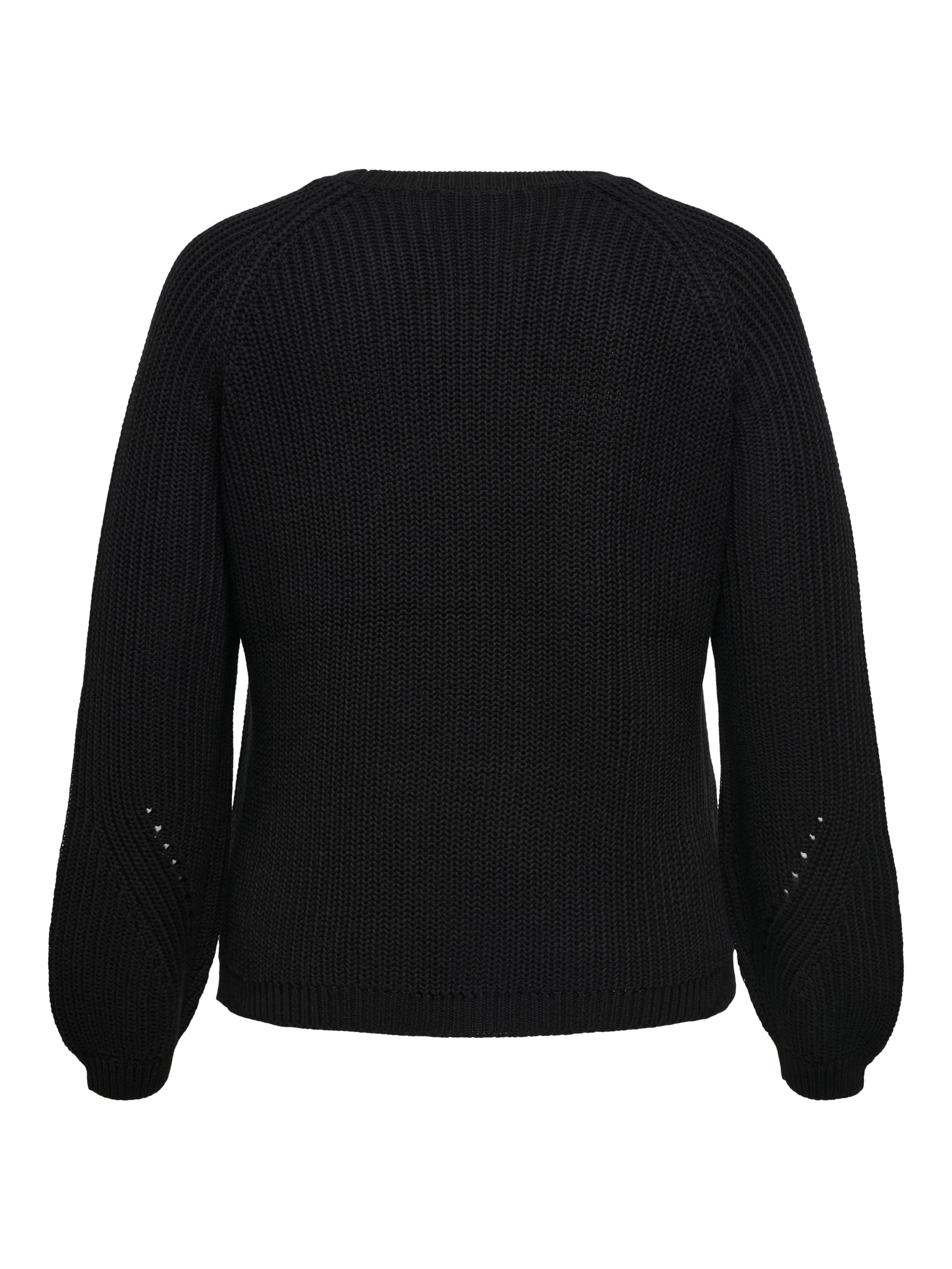 CARMAGA Strickpullover Black