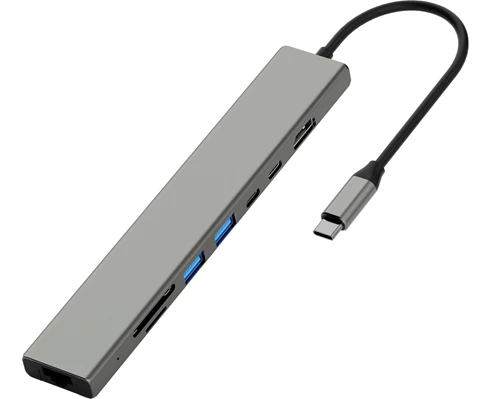 Andersson USB-H3400 - USB-C 2A 2C SD Micro SD Network