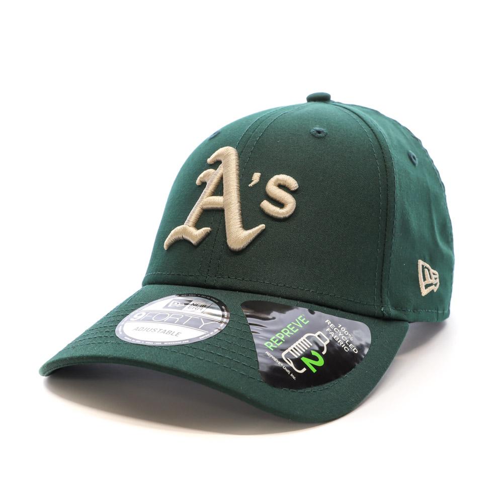 New Era Casquette Verte Homme New Era Repreve 9forty Oakland Athletics