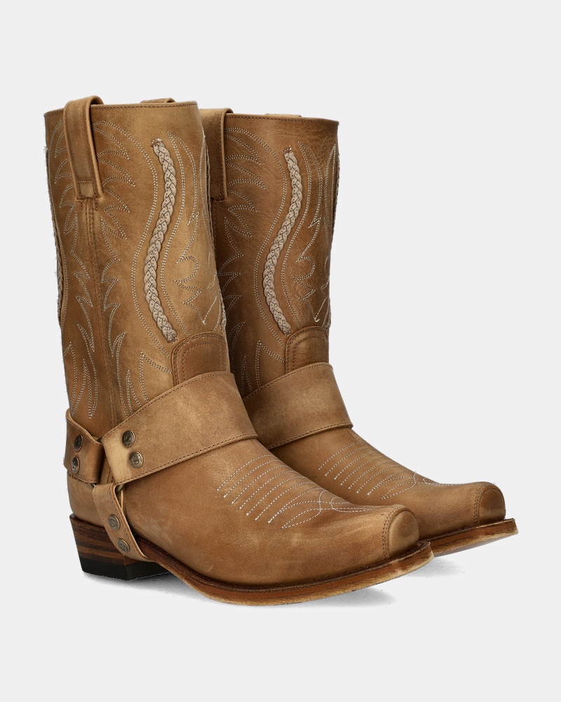 Sendra Seta Bikerboots  - cognac