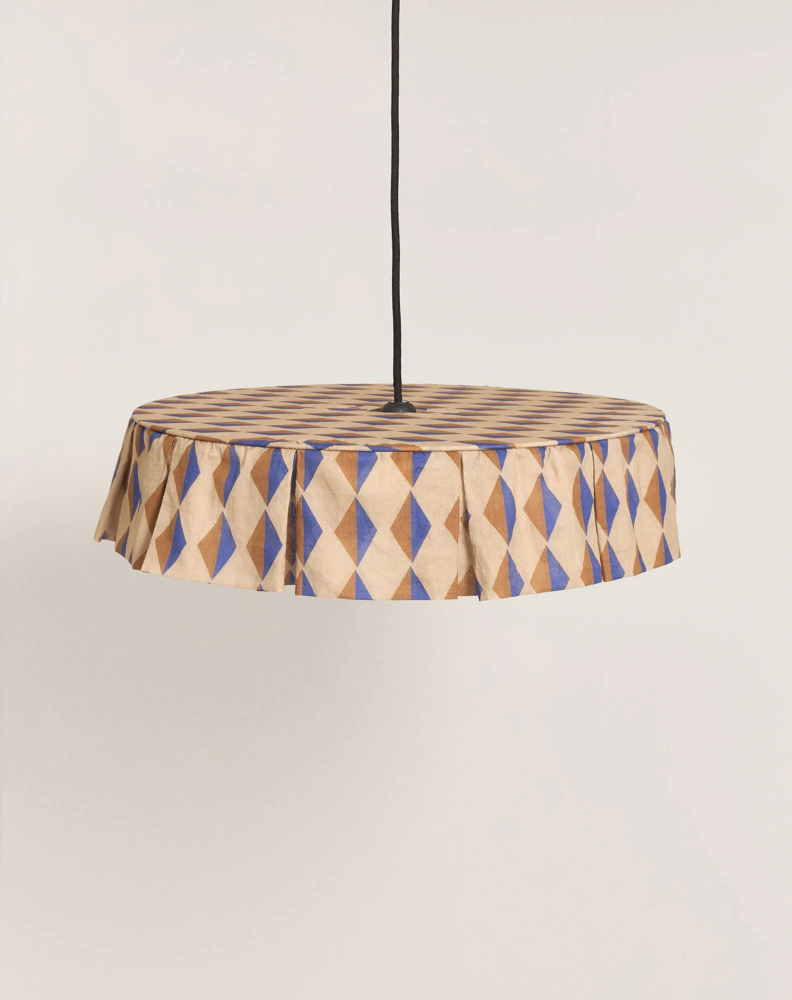 Abat-jour pour suspension diam. 50cm vibes | Bleu