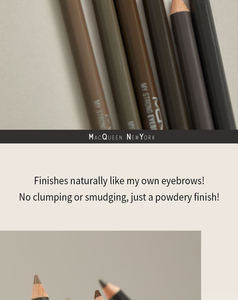 MACQUEEN - My Strong Eyebrow Pencil - 6 kleuren