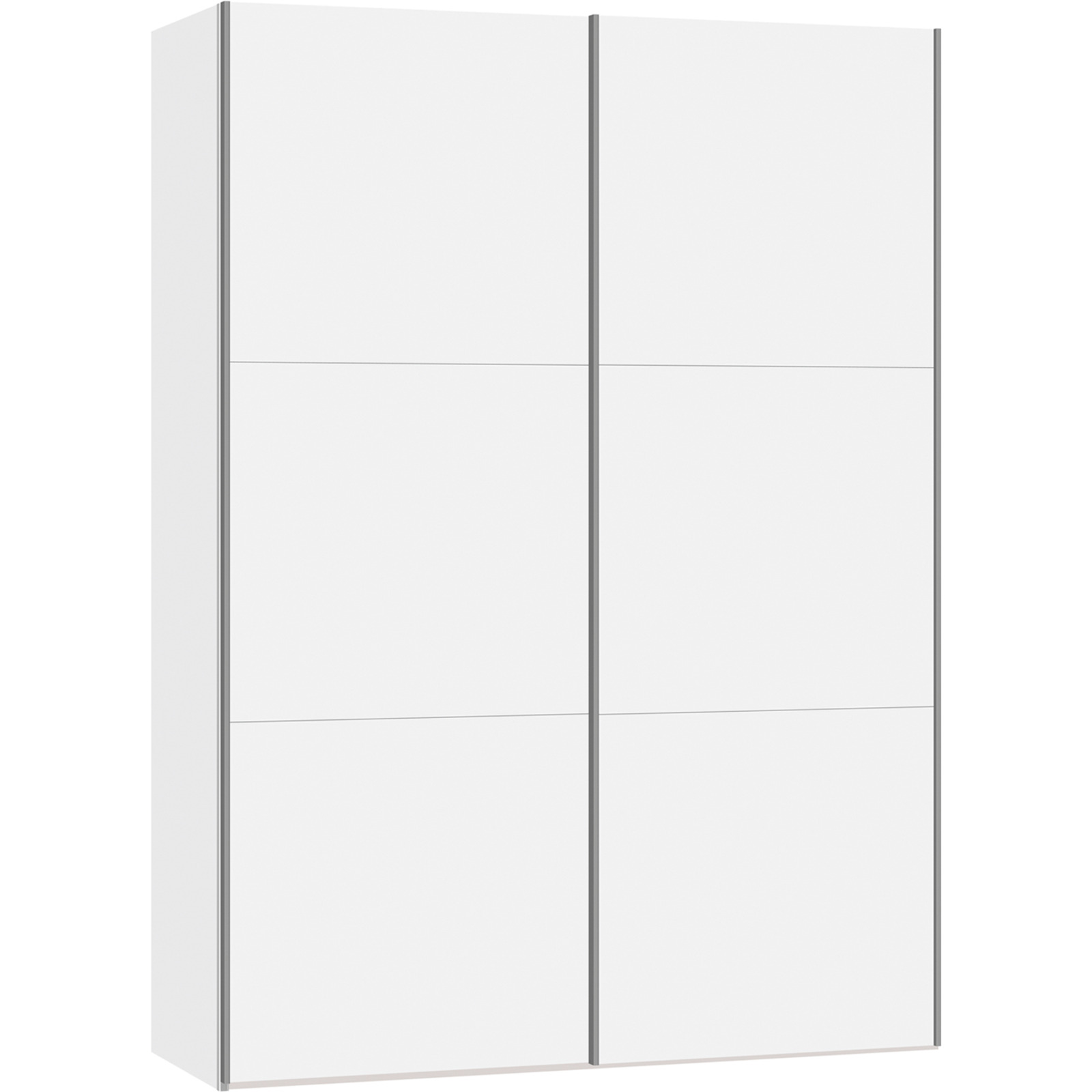 Schwebetürenschrank Schweizer 101 weiss