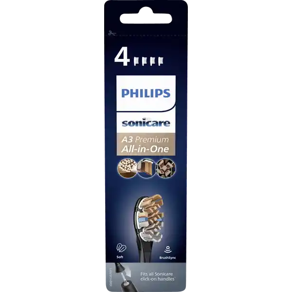 A3 Premium All-in-One Aufsteckbürsten schwarz HX9094 / 11