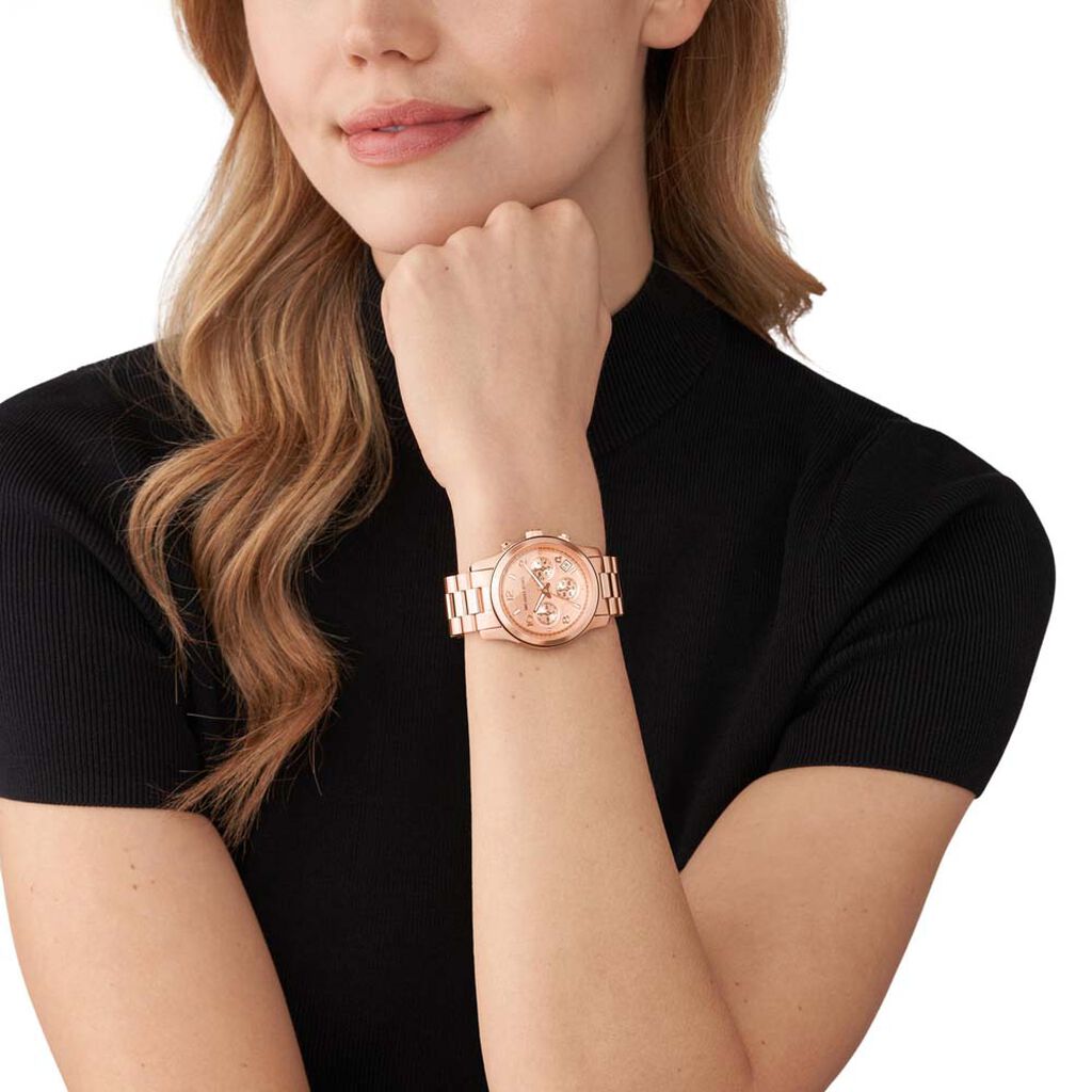 Montre Michael Kors Fossil Runway Rose
