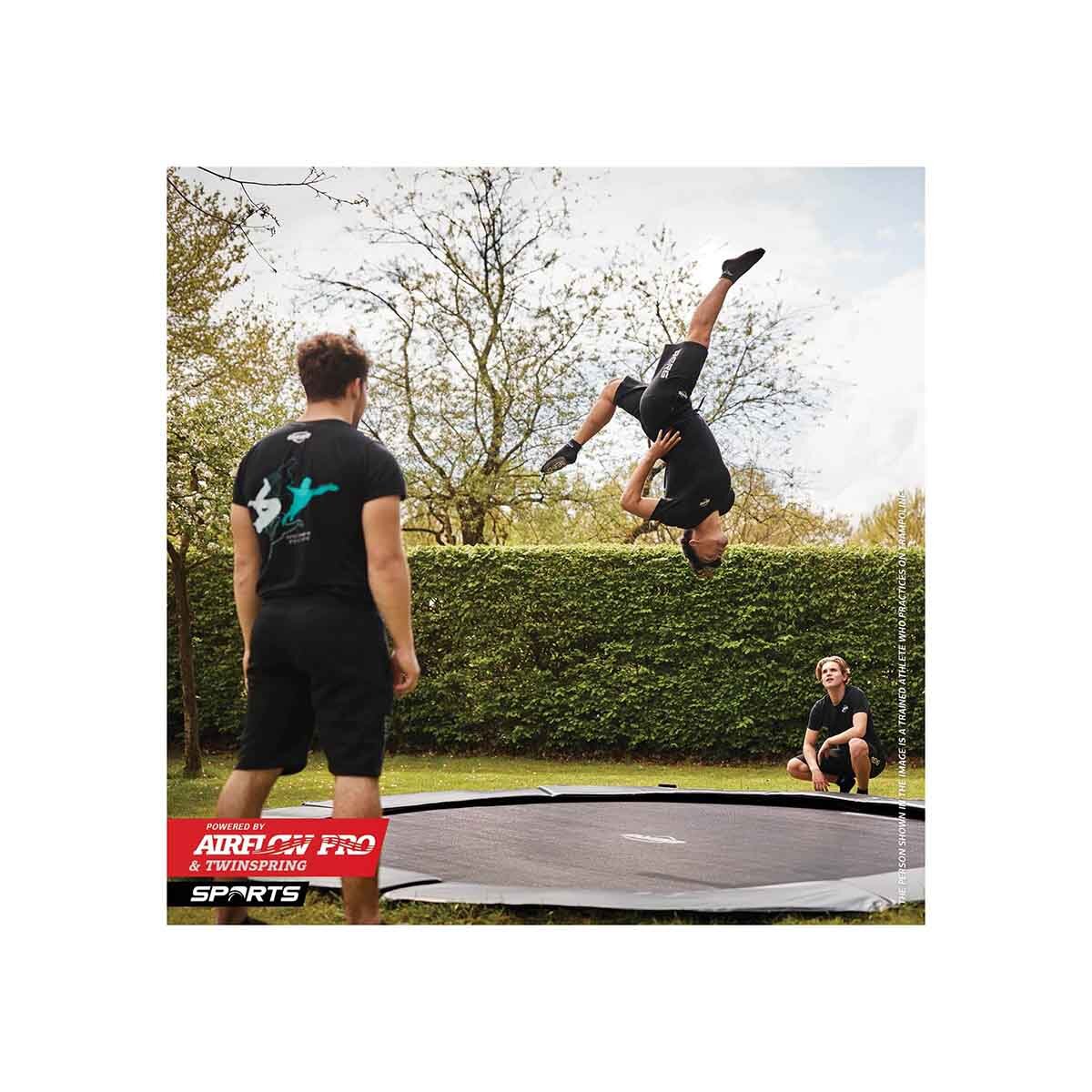 Bergtoys Berg Elite Trampolin FlatGround Grau