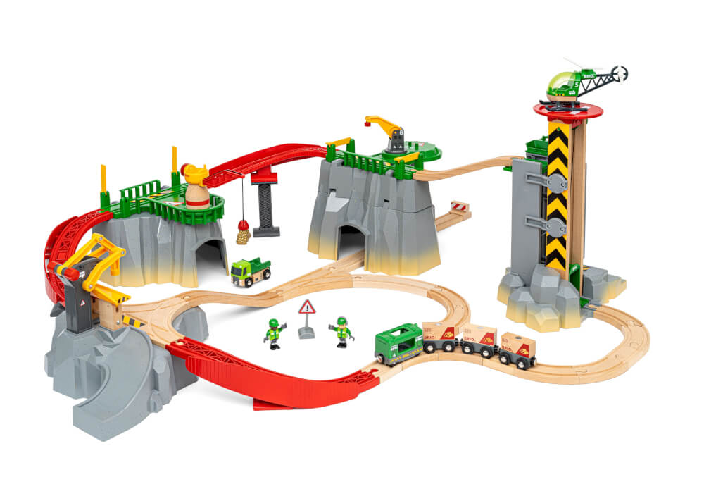 Ravensburger 63601000 BRIO Gebirgs-Frachten Set Deluxe RW Sets