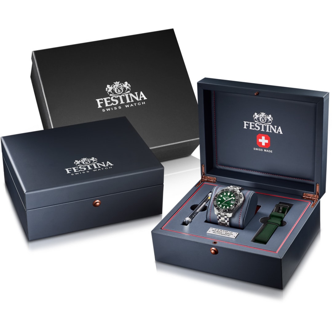 Festina Swiss Diver COSC Grün