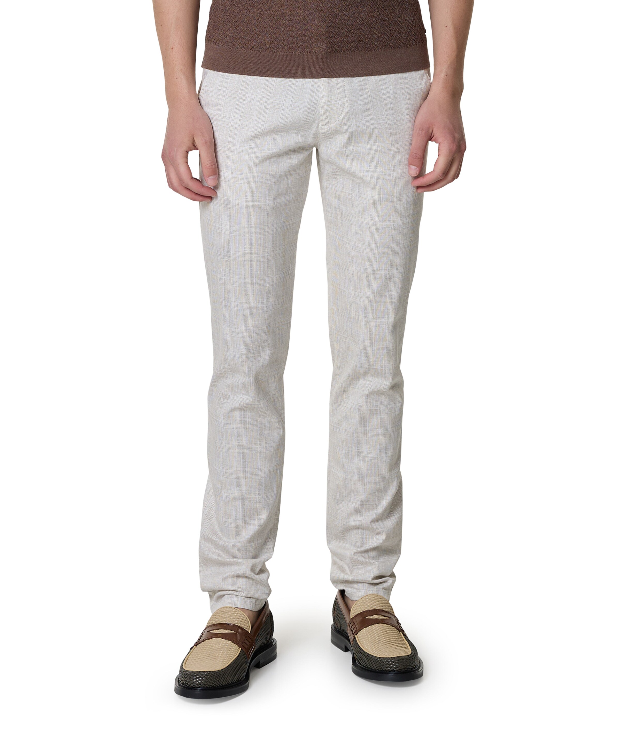 North.84 Elegance Chino Collection heren pantalon beige