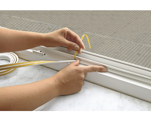 fix-o-moll permanente schuimafdichting, wit, 12 m, 4 x 9 mm