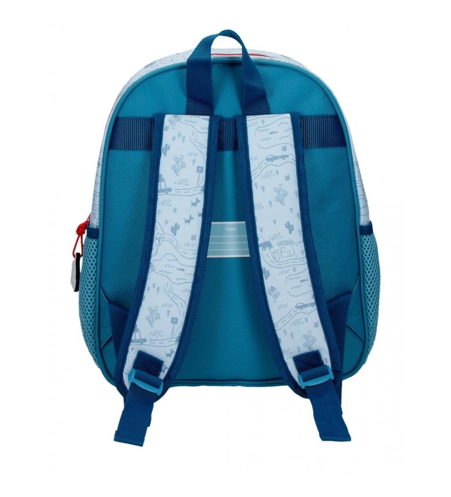 Disney Mochila Mickey Road Trip 33cm azul