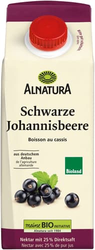 Alnatura BIO Schwarzer Johannisbeeren Nektar