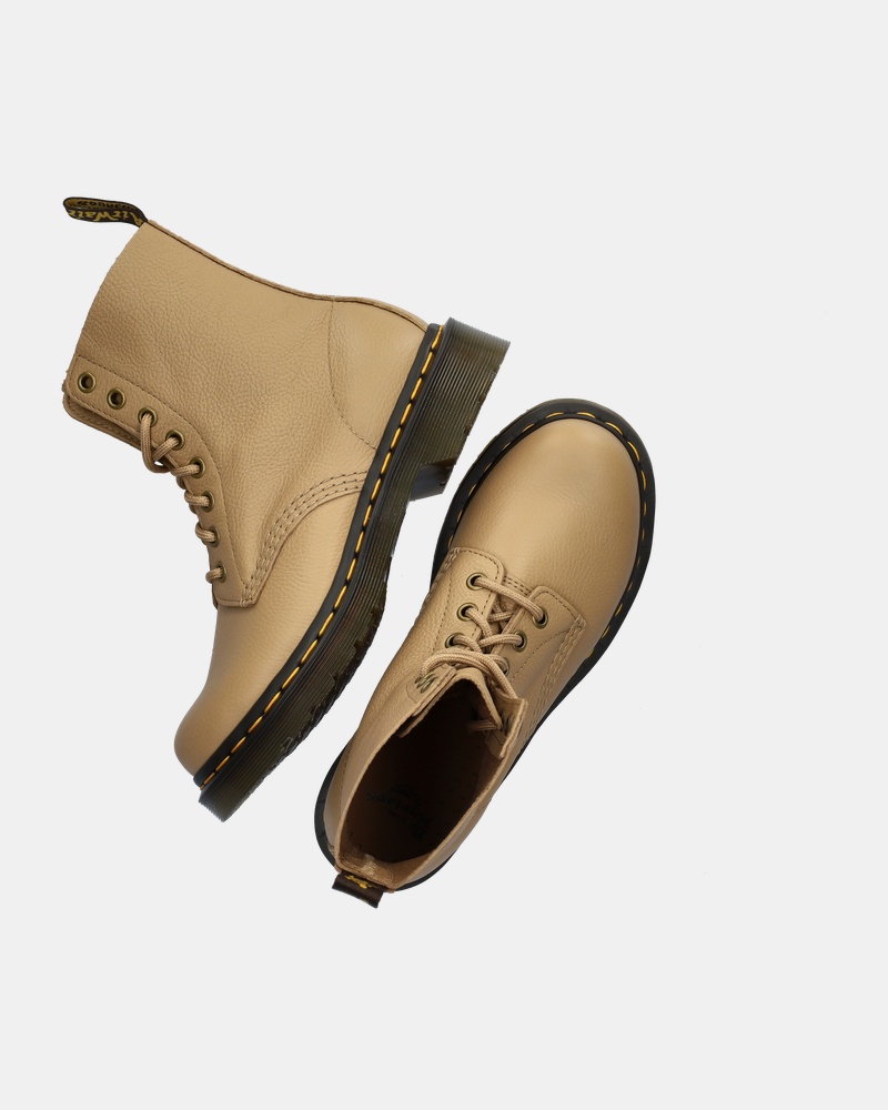 Dr. Martens 1460 Pascal Virginia Veterboots  - beige