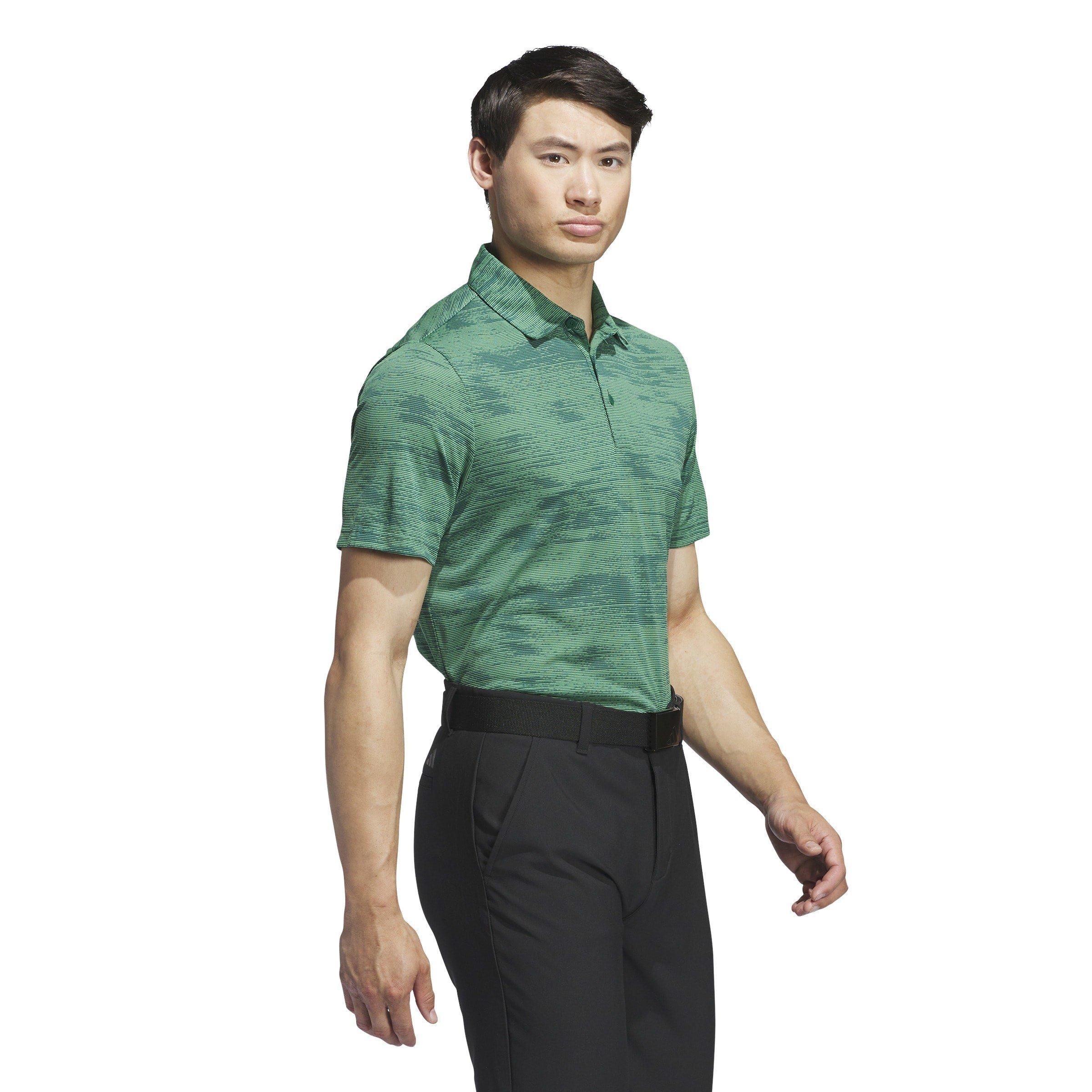 adidas Ultimate365 Textured Stripe Polo Shirt Mens