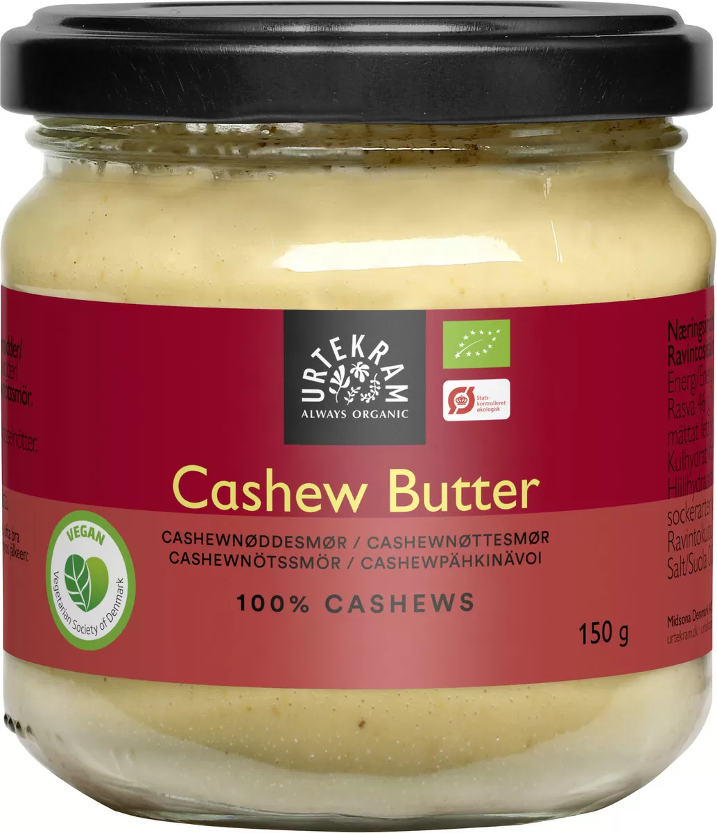 Urtekram Cashew butter Ø - 150 g