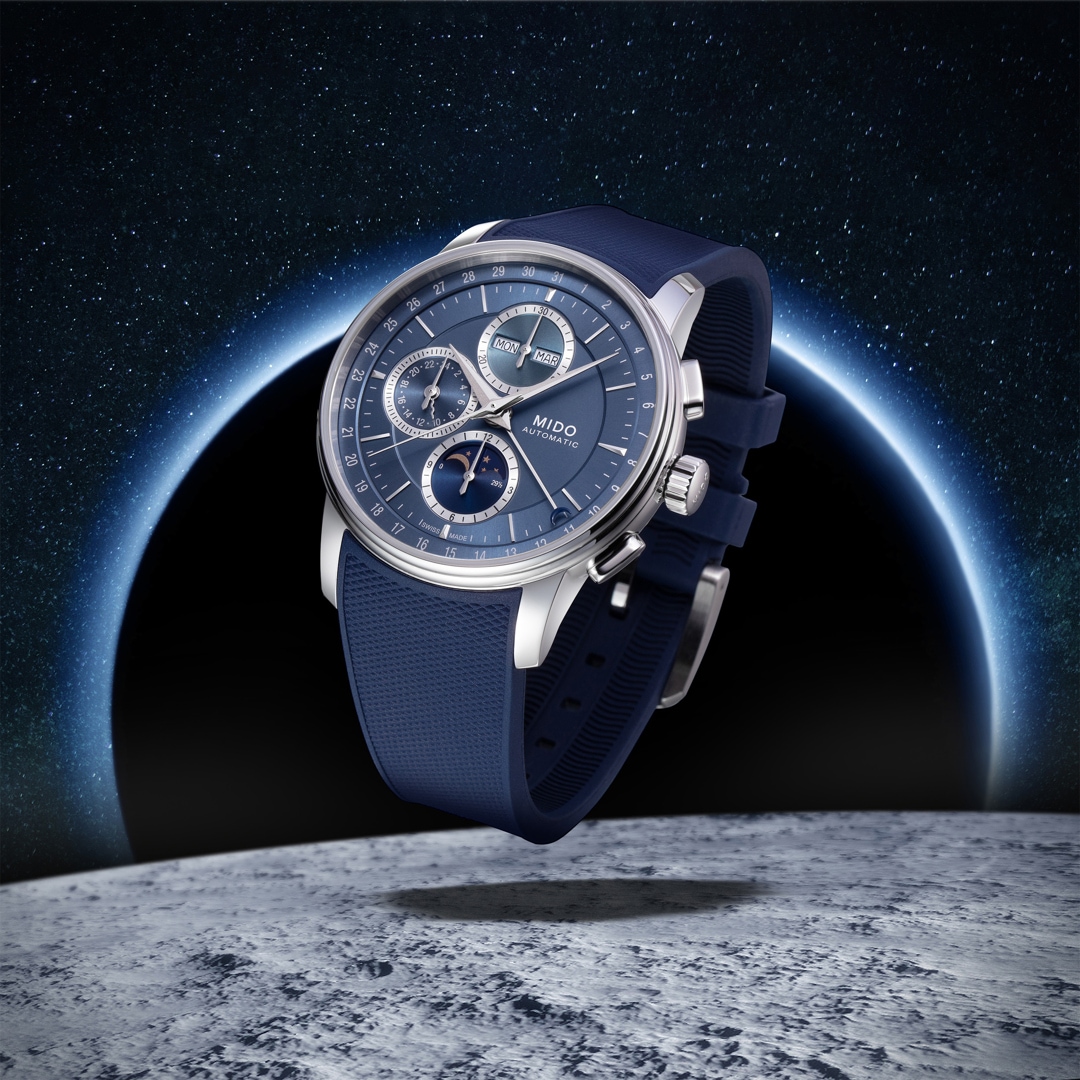 Mido Baroncelli III Automatik Chronograph Moonphase