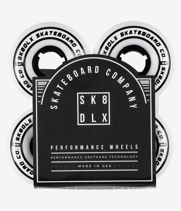 skatedeluxe Conical Rollen (white) 52mm 100A 4er Pack