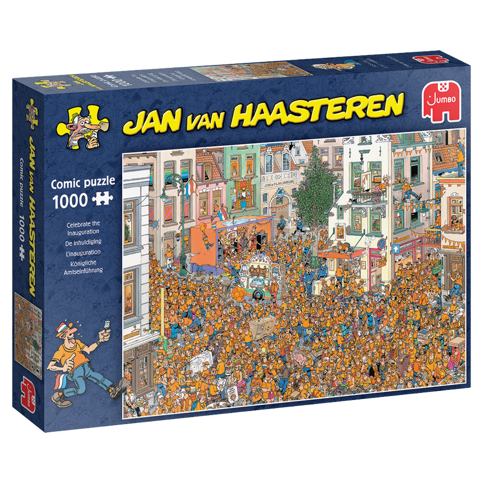 Jan Van Haasteren - Celebrate the Inauguration (1000 brikker)