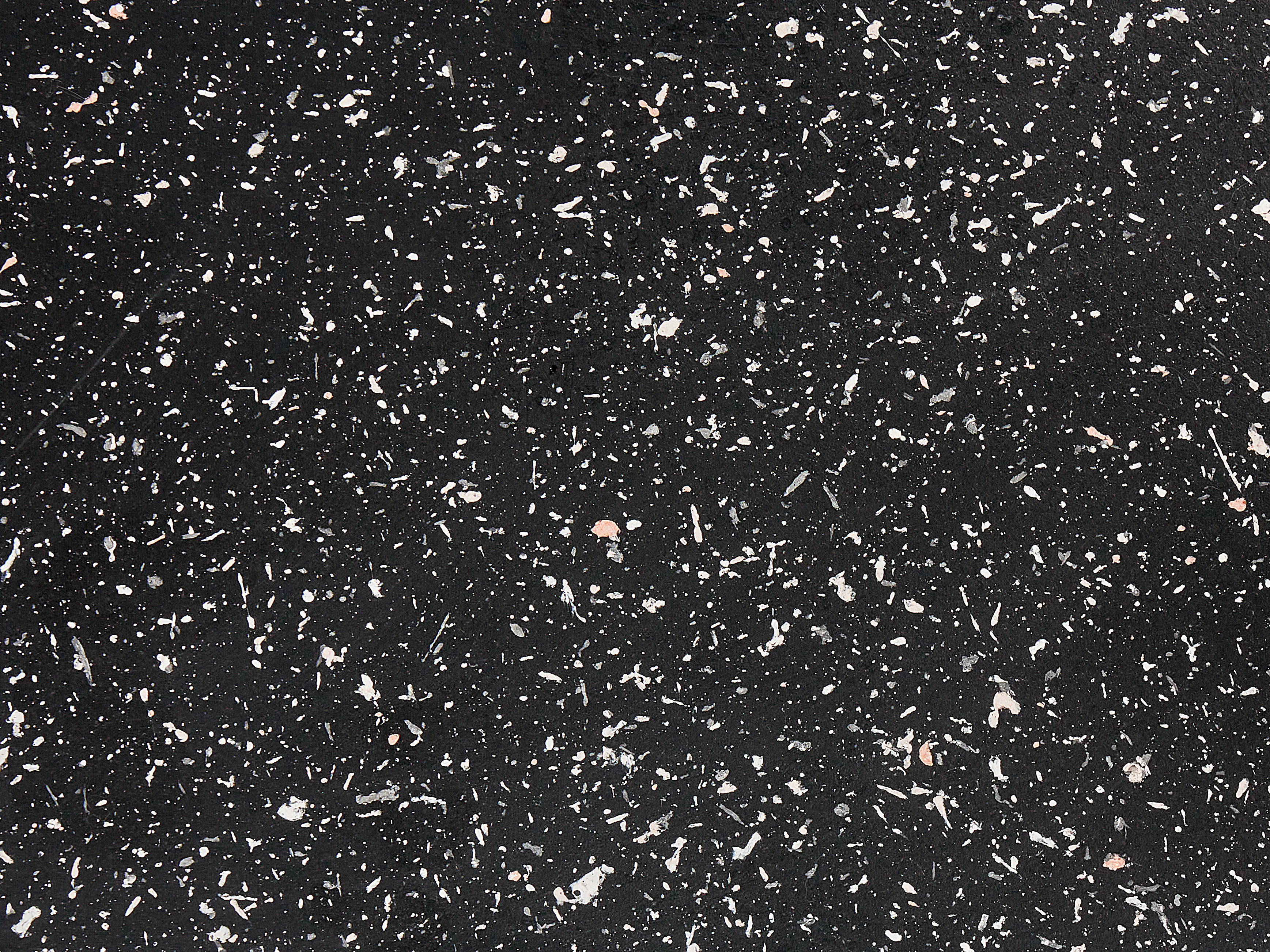 Salontafel POZZA II 106 cm 106 cm Terrazzo-effect Zwart terrazzo