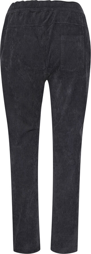 Cream CRLena Slim Pant Anthracite grey dye wash