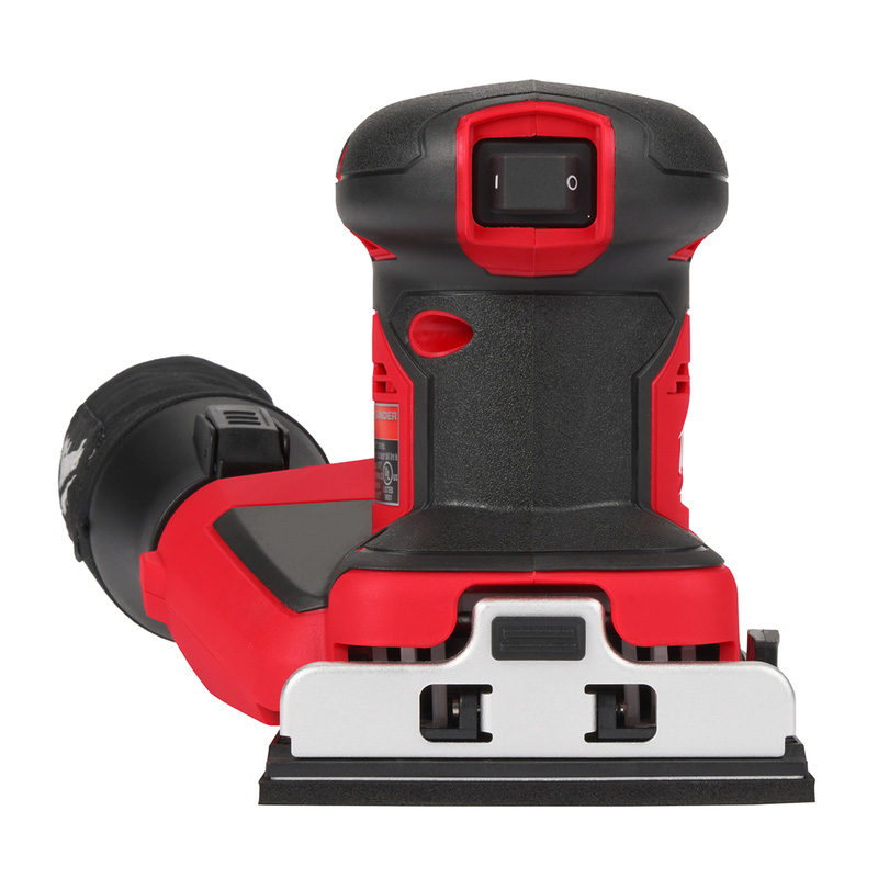 Milwaukee M18 BQSS-0 vlakschuurmachine (body) 18V Li-ion 1/4˝