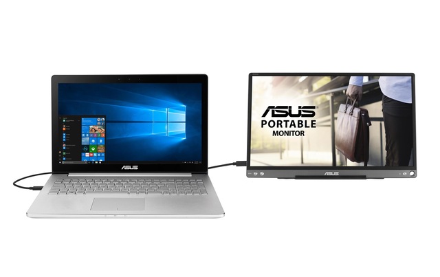 Asus Portabler Monitor »ZenScreen MB16ACE« 39,46 cm/15,6 ″  1920 x 1080 px Full HD