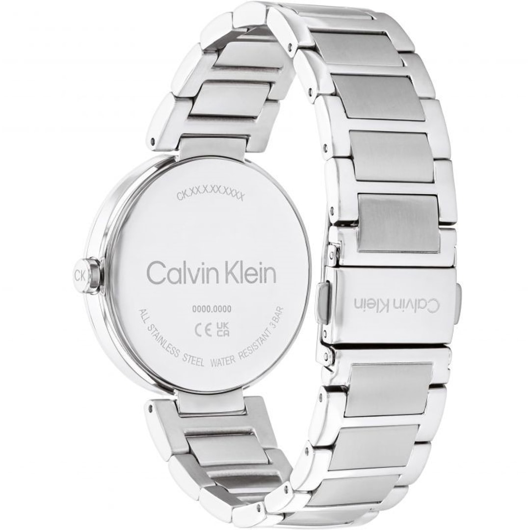 Calvin Klein Sensation Silbrig / Schwarz 36mm