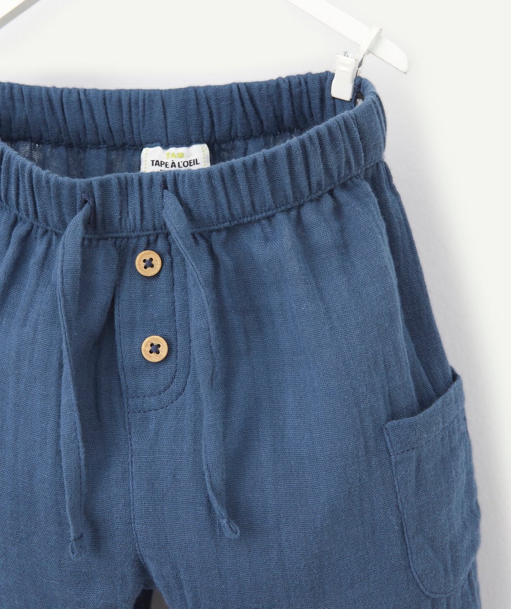 LE PANTALON SAROUEL LÉGER EN COTON BIOLOGIQUE