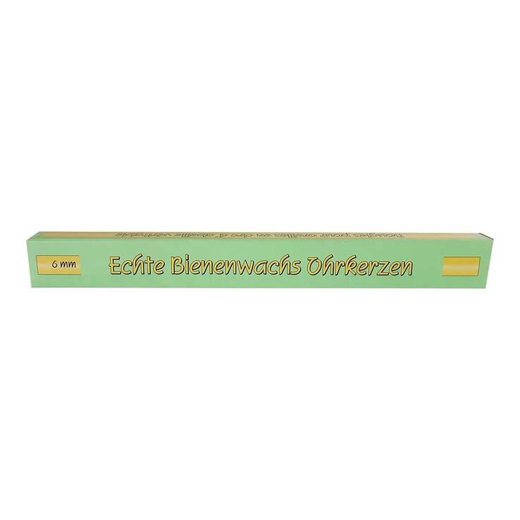 Bienenwachs Ohrenkerzen für Kinder 6 mm, 2 St